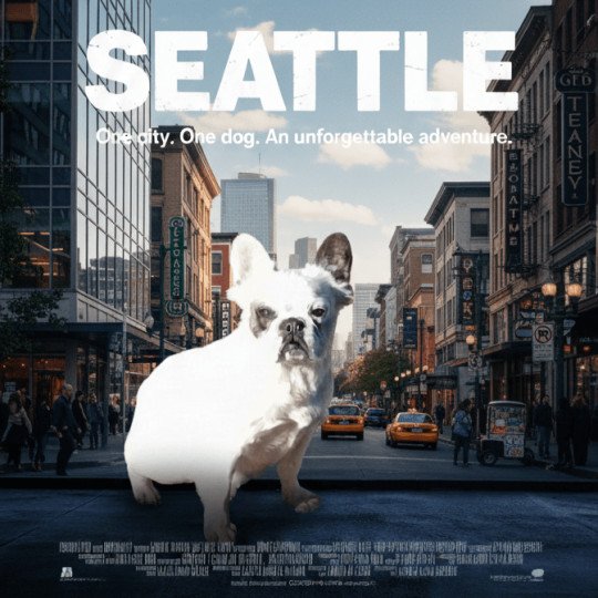 Seattle Femelle Bouledogue francais